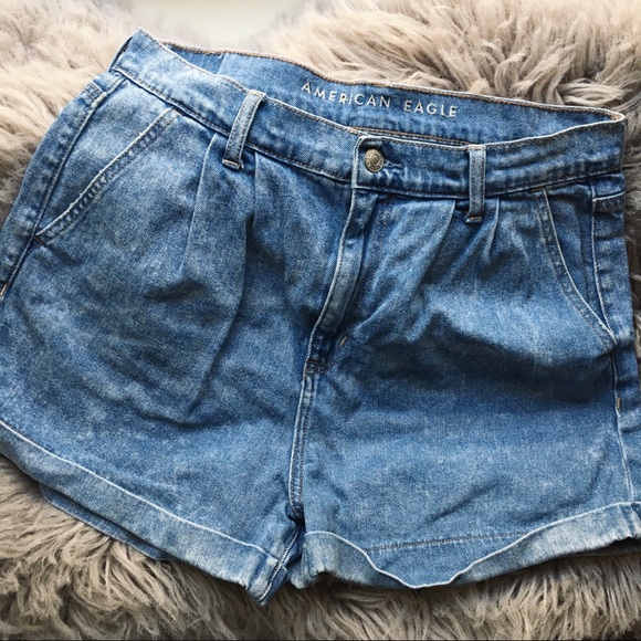 Mid-Rise Jean Shorts